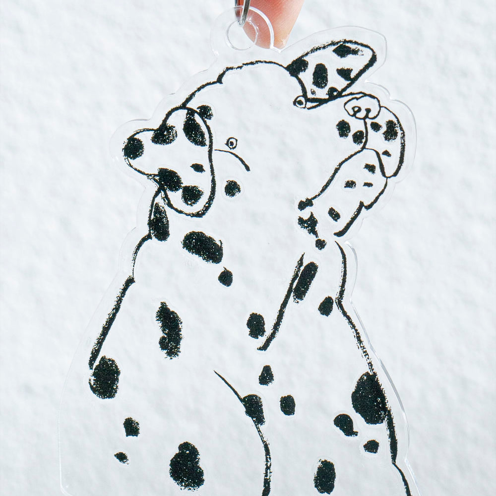 Acrylic Key Chain "Dalmatian"