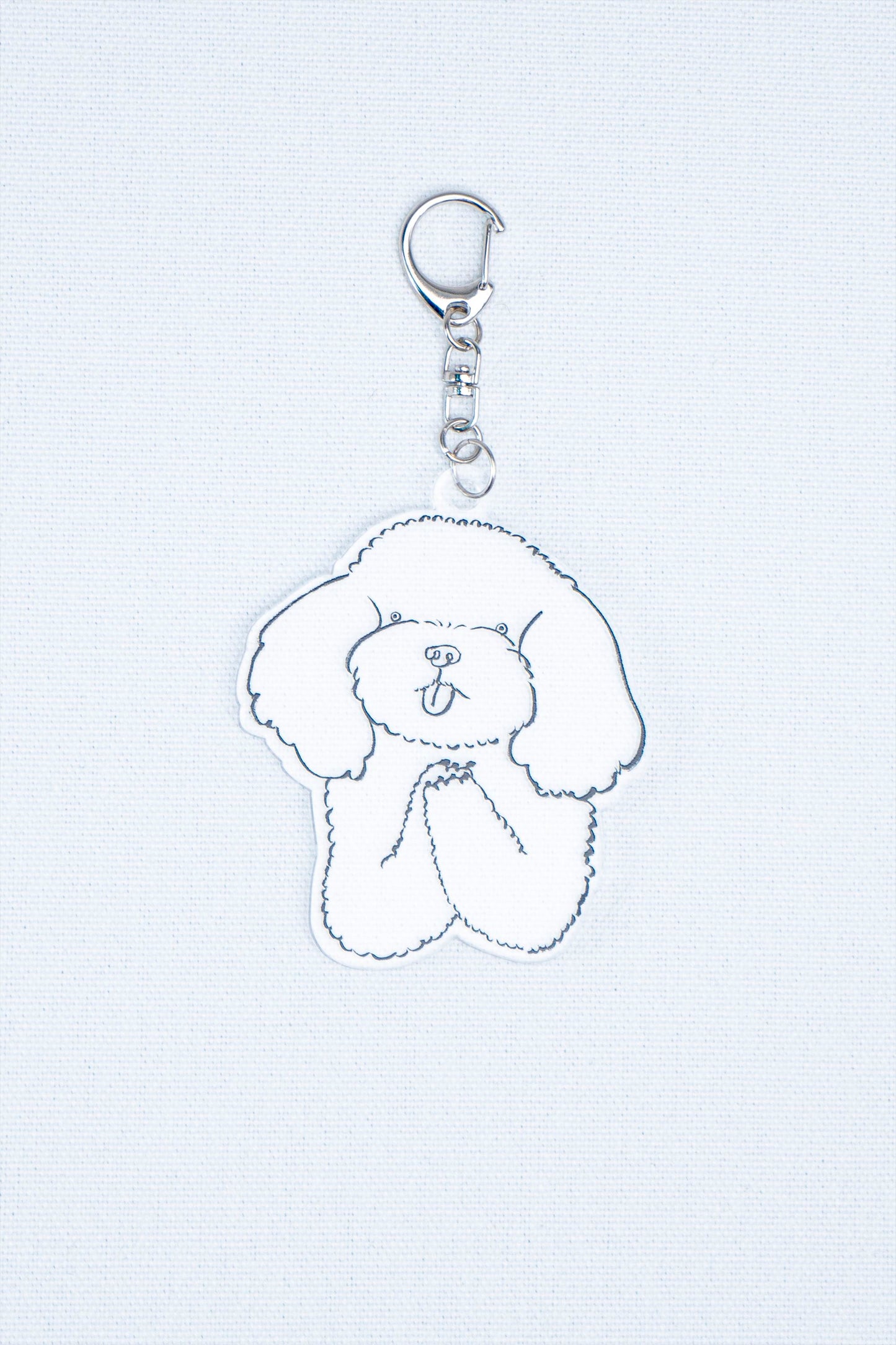 Acrylic Key Chain "Poodle"