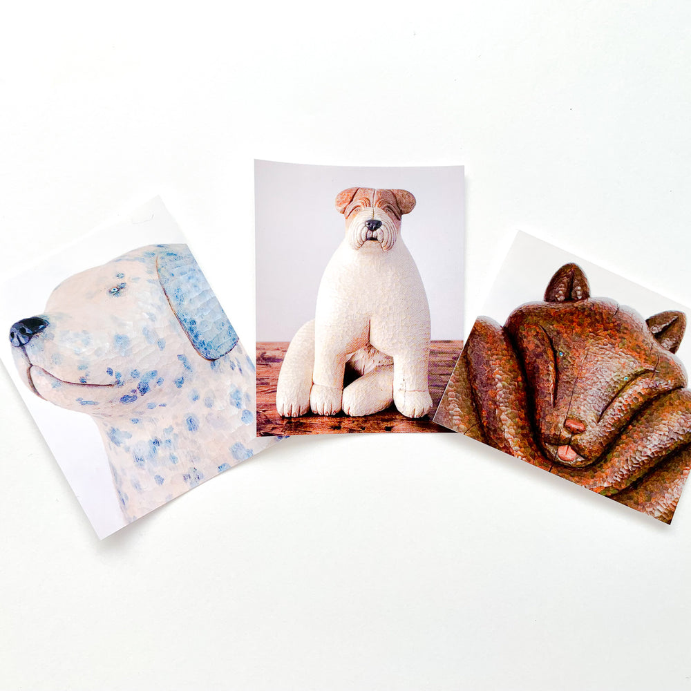 Sticker set of Misato Sano’s Sculptures A (Set of 3 )　